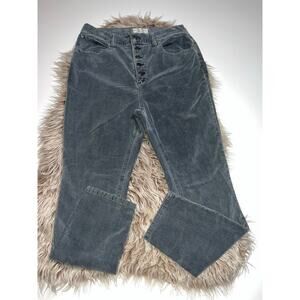 We are free  women’s  button zipper corduroy pants
